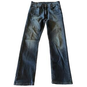 Levi’s 513 Mens Jeans 32x31 Regular Fit Blue Medium Wash Y2K Denim Cotton